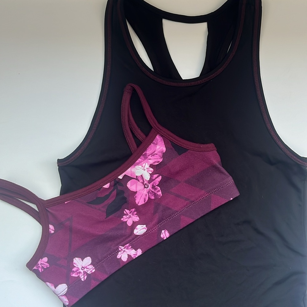 3/$20 😀 JUSTICE ACTIVE Athletic Tank Top Set